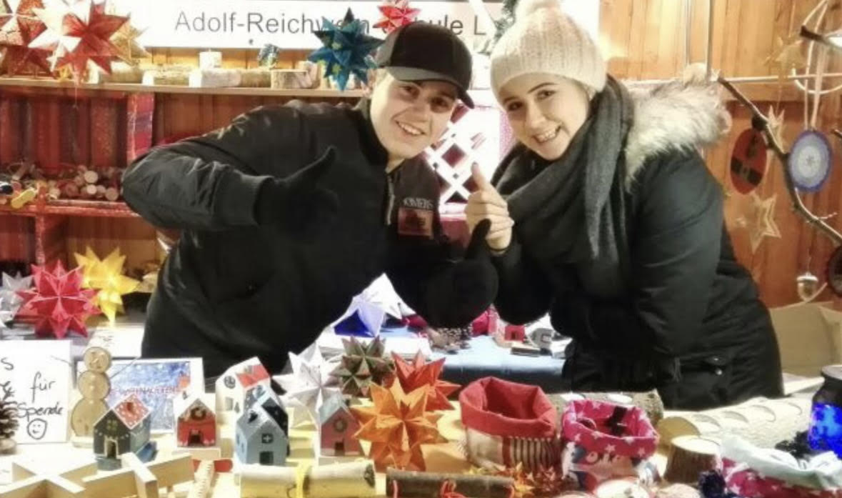 ARS war auf dem Langener Weihnachtsmarkt vertreten und präsentierte sich dort den Besuchern