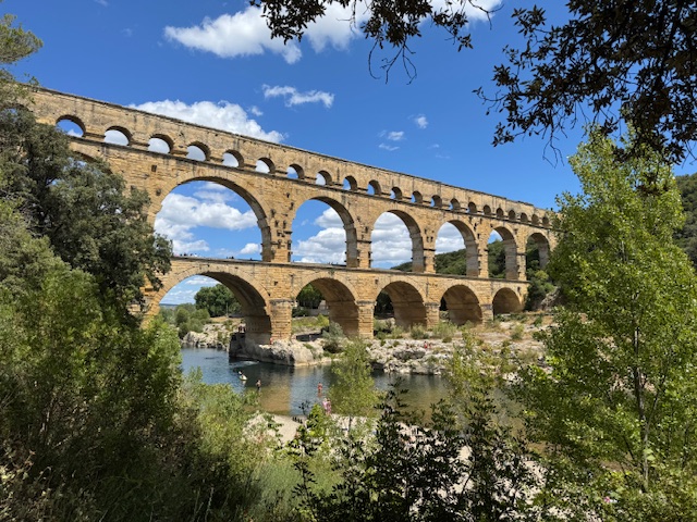 Der Pont du Gard in Südfrankreich.