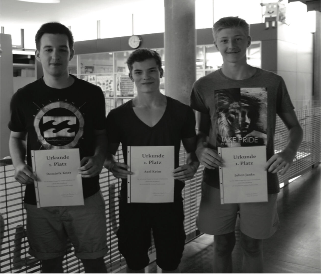 Gewinner der Stadtrallye
