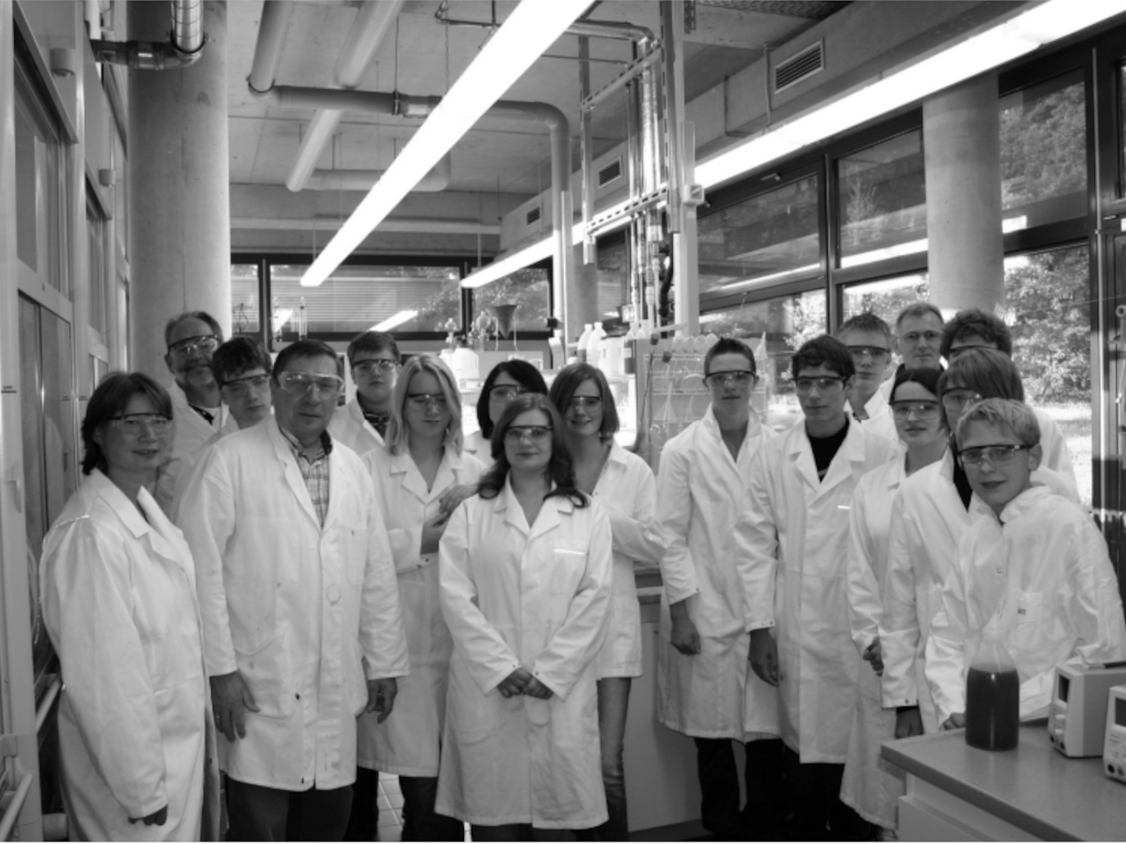 Ausflug zum Schülerlabor von Merck