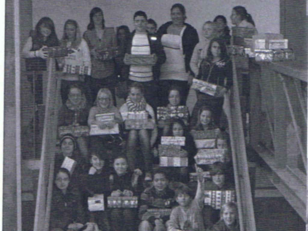 Weihnachten im Schuhkarton