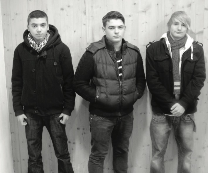 Die drei Gewinner des Realschulzweigs vom Mathematikwettbwerb Mathematik-Wettbewerb Schuljahr 2012/2013 (1. Runde)