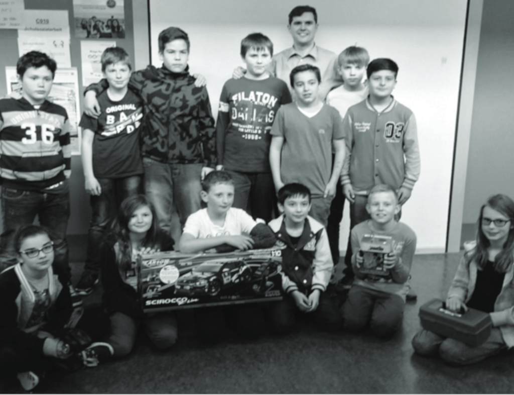 Die Modellbau-AG vergrößert ihren Fuhrpark