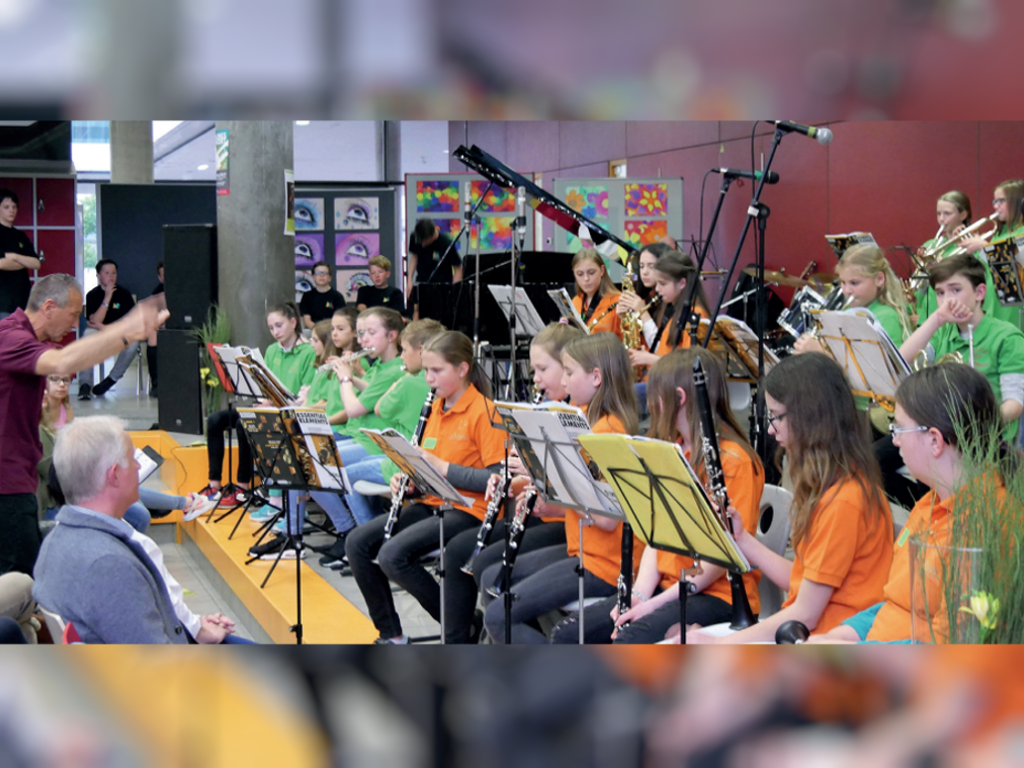 Bläserklasse von Herrn Strebert