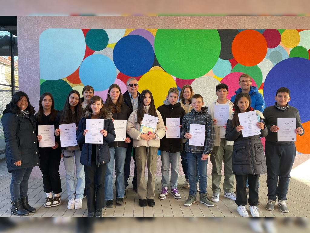 Lion Club Langen unterstützt Spanisch-Vorlesewettbewerb an der Adolf-Reichwein-Schule