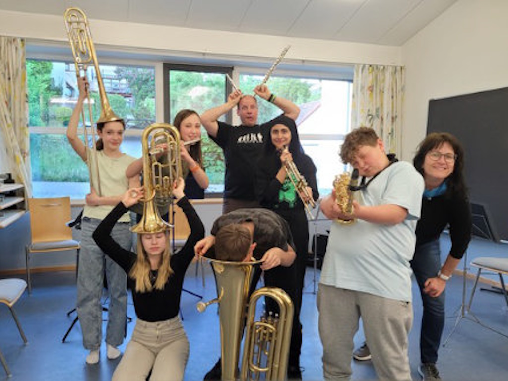 Bläserfahrt nach Bad Homburg