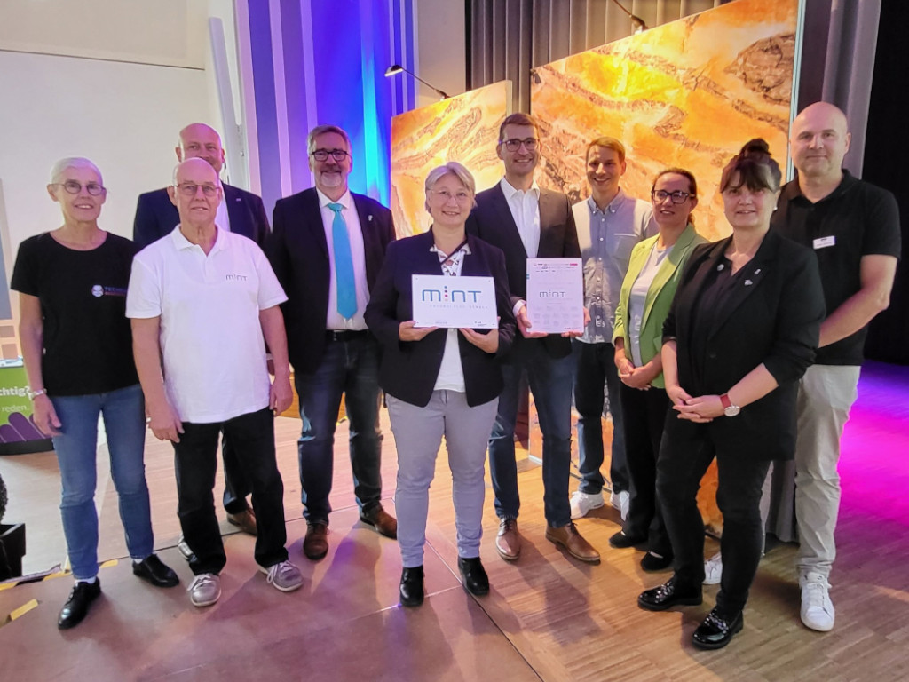 Auszeichnung „MINT-freundliche Schule&quot; 