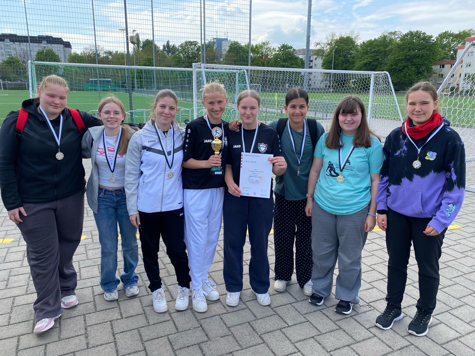 Erfolgreicher Abschluss beim Regionalentscheid „Jugend trainiert für Olympia“ (Mädchen U17)