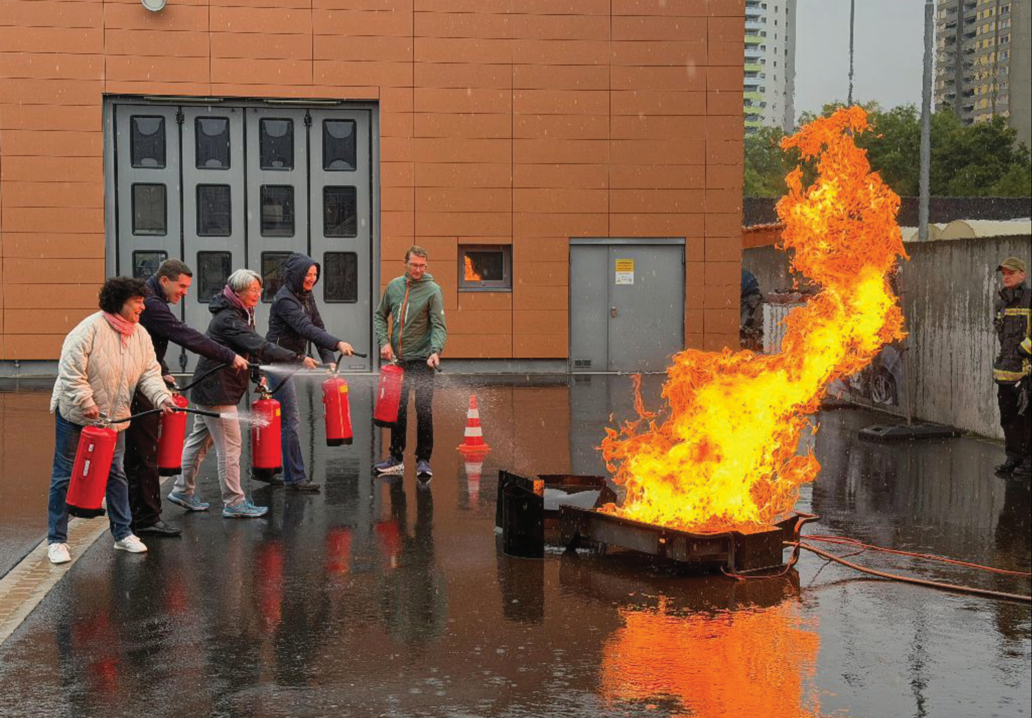 Brandschutzhelferausbildung bei der Feuerwehr Langen am 24.09.2025