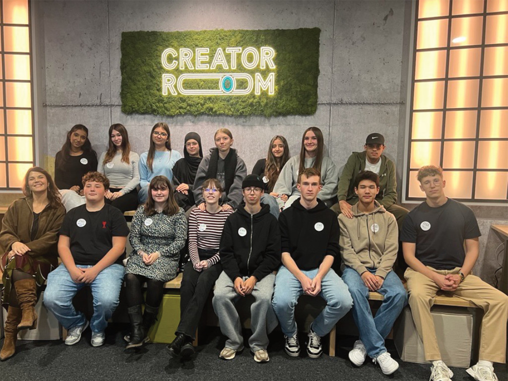 Ausflug in den Creator Room