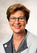 Porträt von Elke Dürr, Schulleitung der ARS.